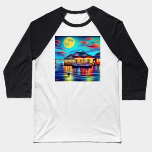 Harbours Moonlight Baseball T-Shirt